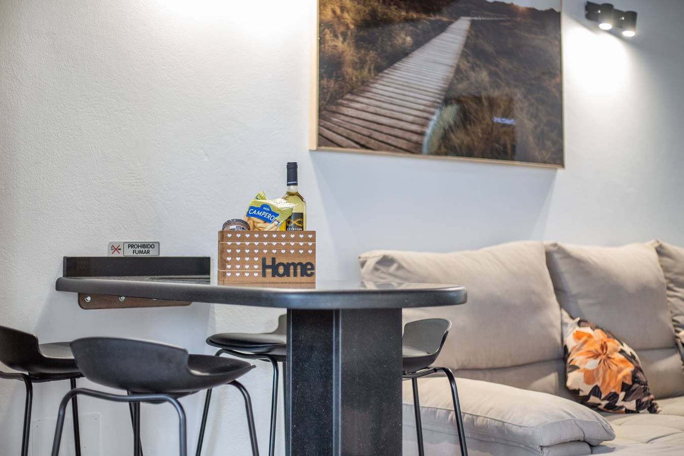 Foto 8 von 21: Ferienwohnung 'El Refugio De Los Sueños' mit Bergblick, Terrasse und WLAN