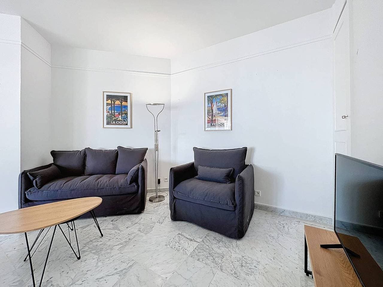 Foto 11 von 26: Klimatisiertes Apartment mit Parkplatz, 2 Schlafzimmer in La Ciotat