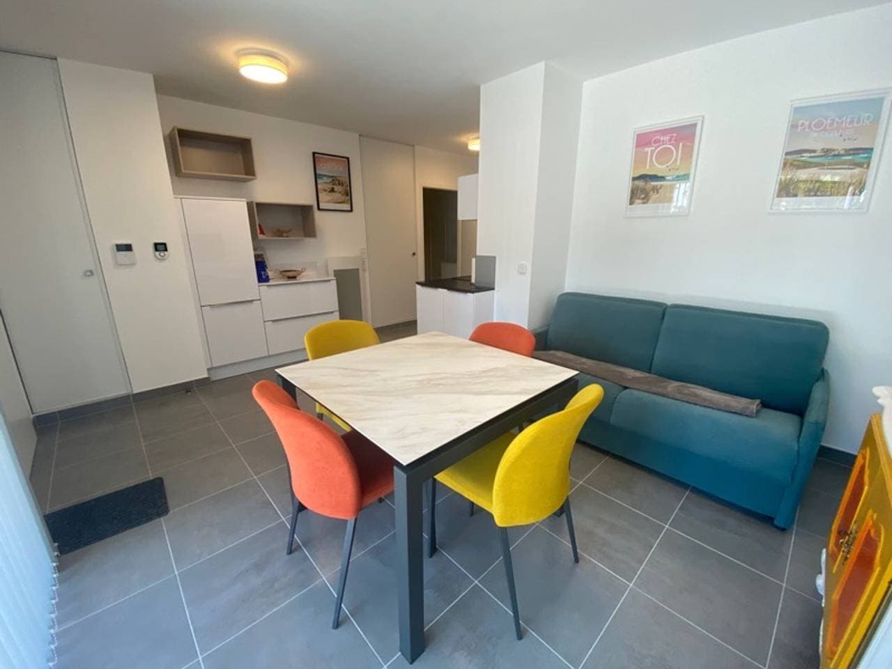 Foto 8 von 23: Larmor-Plage: T2 de standing avec terrasse, parking – 50m de la plage, 10m des commerces