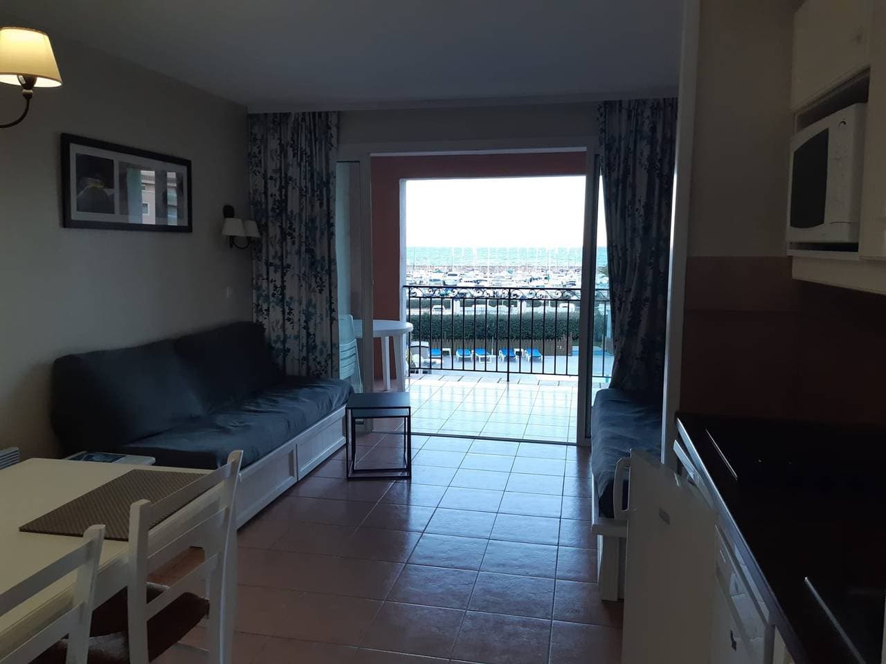 Foto 8 von 58: Apartment mit Pool in Six-Fours-les-Plages 32 m² Meerblick