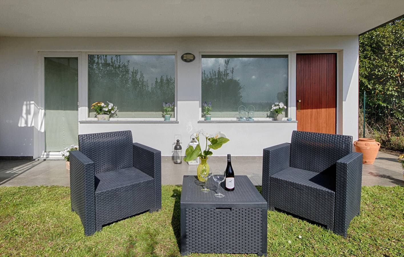 Foto 2 von 20: Gemütliche 2-Zimmer-Wohnung mit WLAN, Parkplatz und Terrasse in Strandnähe