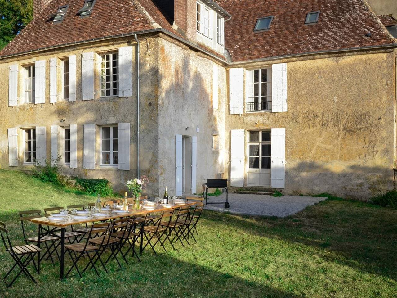 Foto 4 von 36: Authentisches Herrenhaus nahe Paris - 15 Pers.