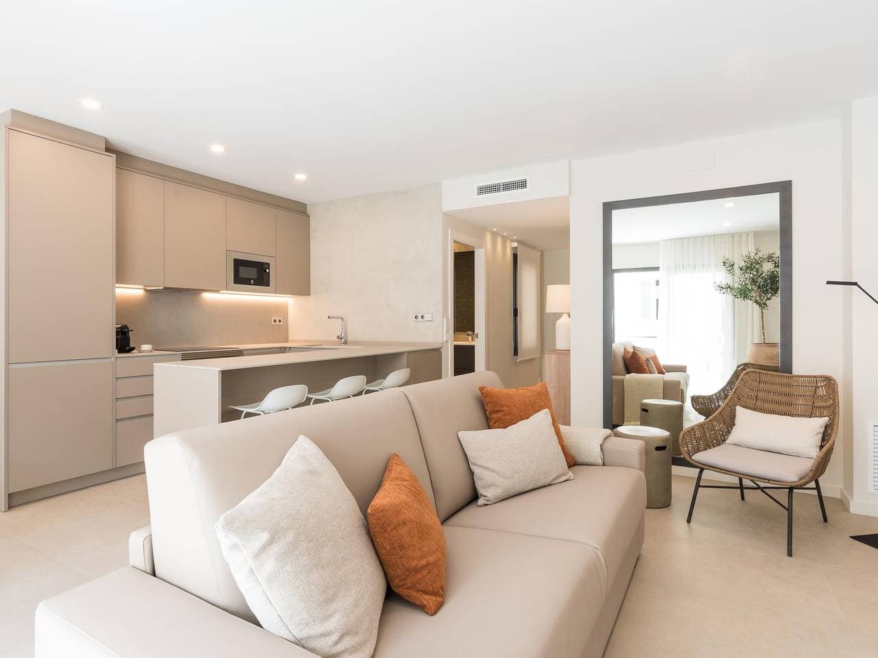 Foto 2 von 38: Gemütliche 1-Zimmer-Wohnung mit Balkon, 500 m vom Stadtzentrum von Sitges entfernt