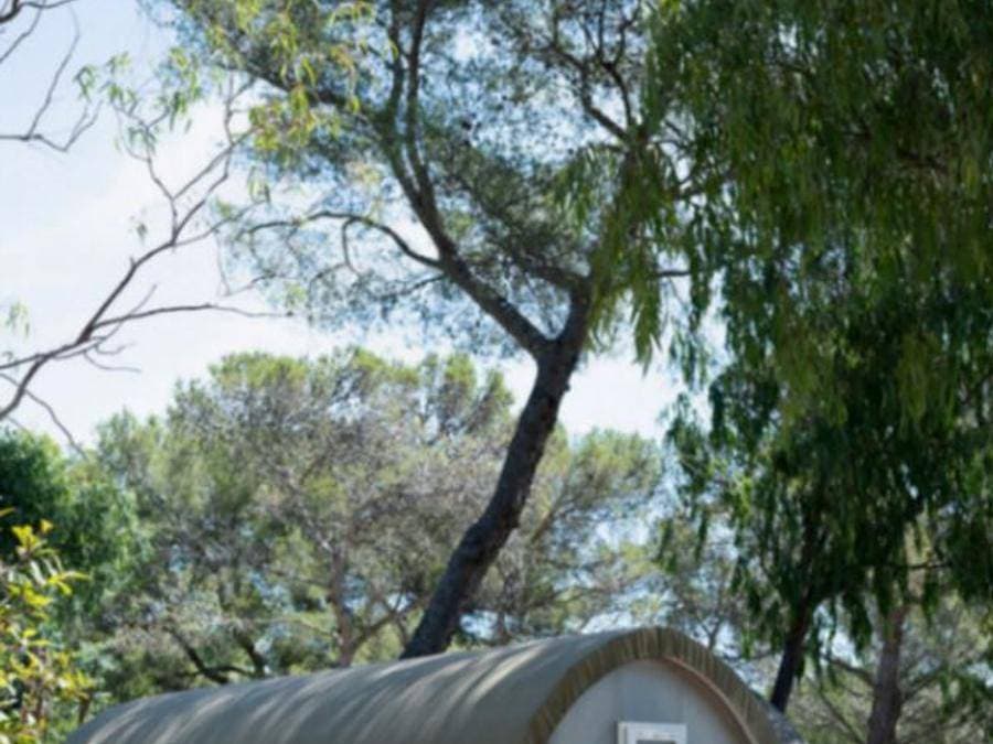Foto 7 von 24: Camping Sélection Camping  - Bungalowzelt 4 personen - Coco Sweet (ohne Wasser, ohne sanitäre Einrichtungen)
