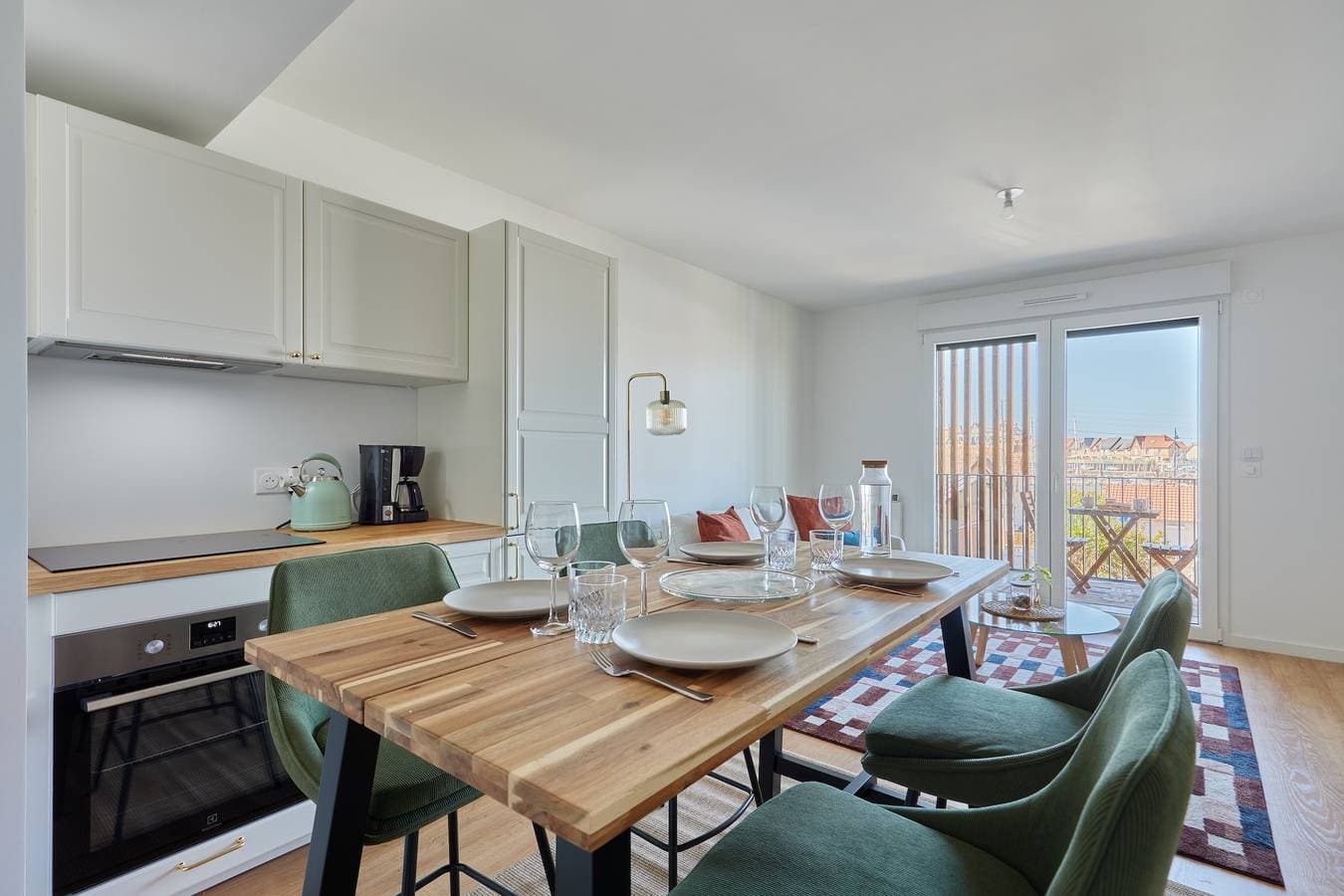 Foto 9 von 12: Ferienwohnung für 4 Personen mit Balkon