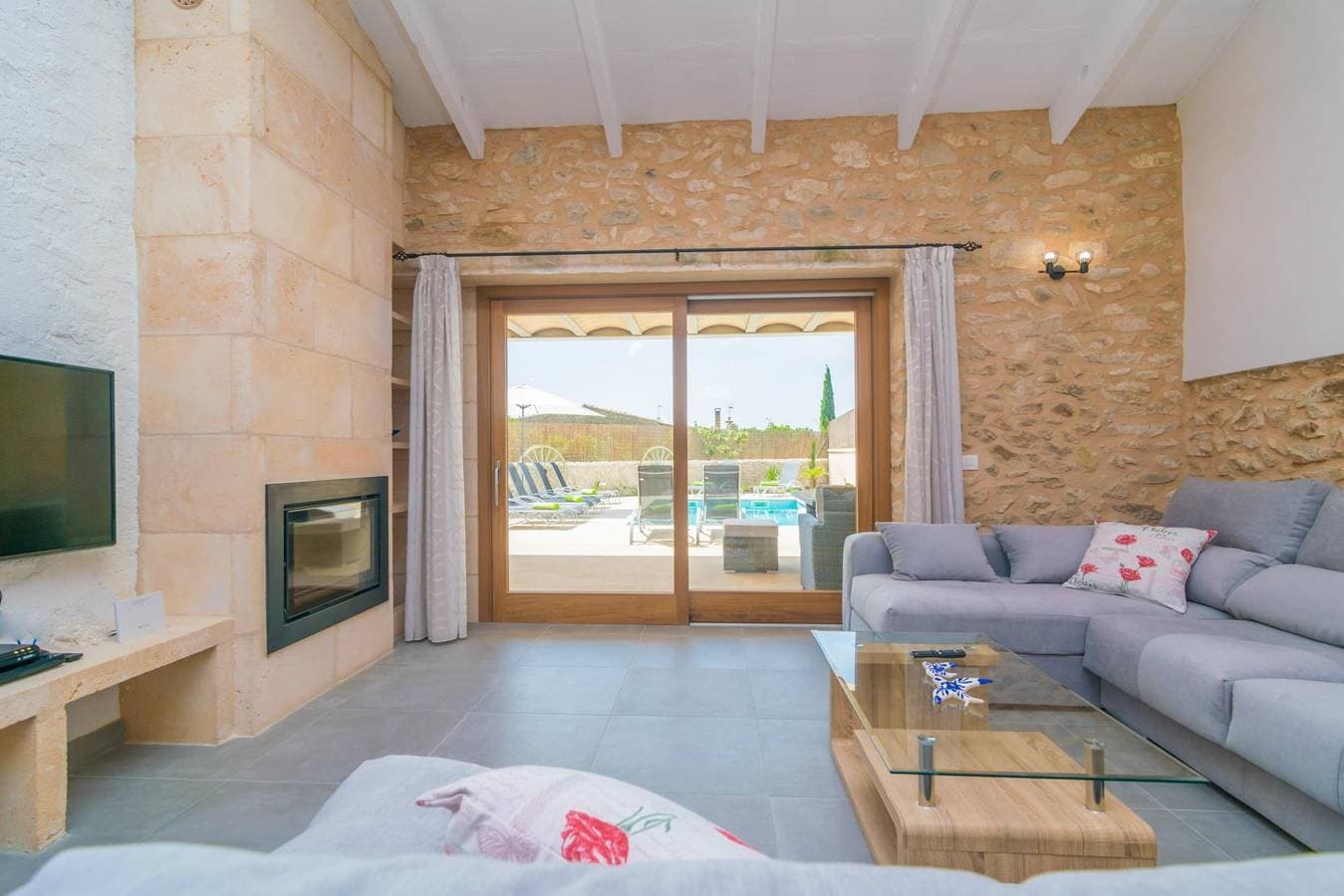 Foto 11 von 45: Can Tianet - Ferienhaus mit privaten Pool in Randa (Algaida). WiFi gratis