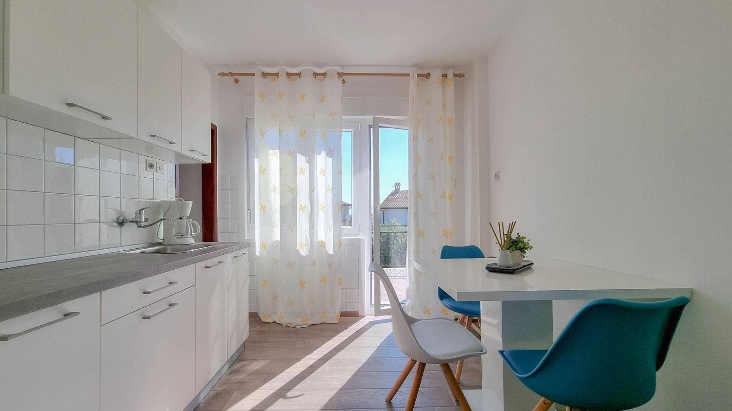 Foto 9 von 29: Hundefreundliches und modernes Apartment nur 600 Meter zum Strand mit Grillbereich