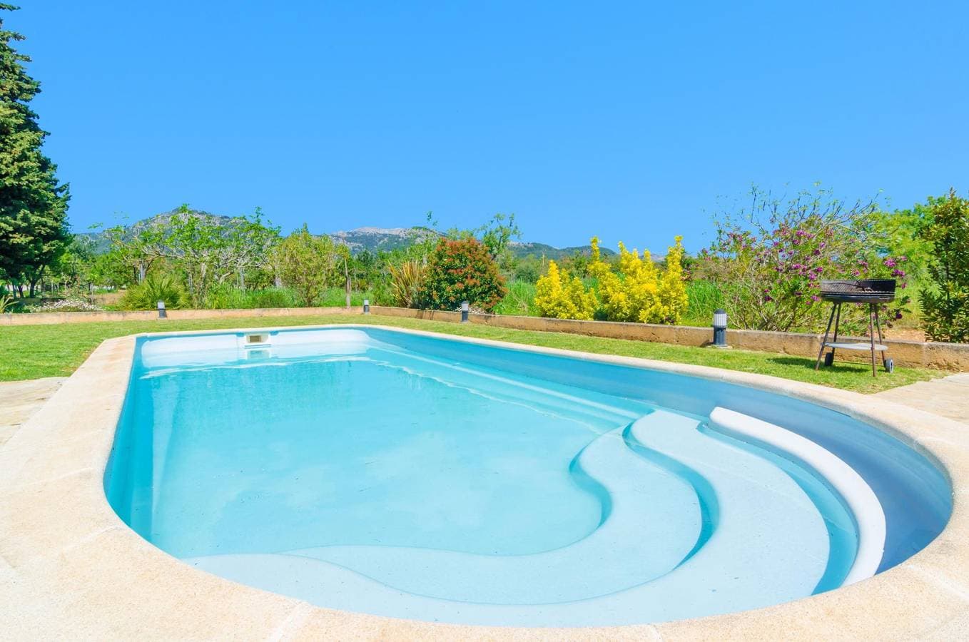Foto 6 von 43: S'Alqueria - Ferienhaus mit privaten Pool in Campanet. WiFi gratis