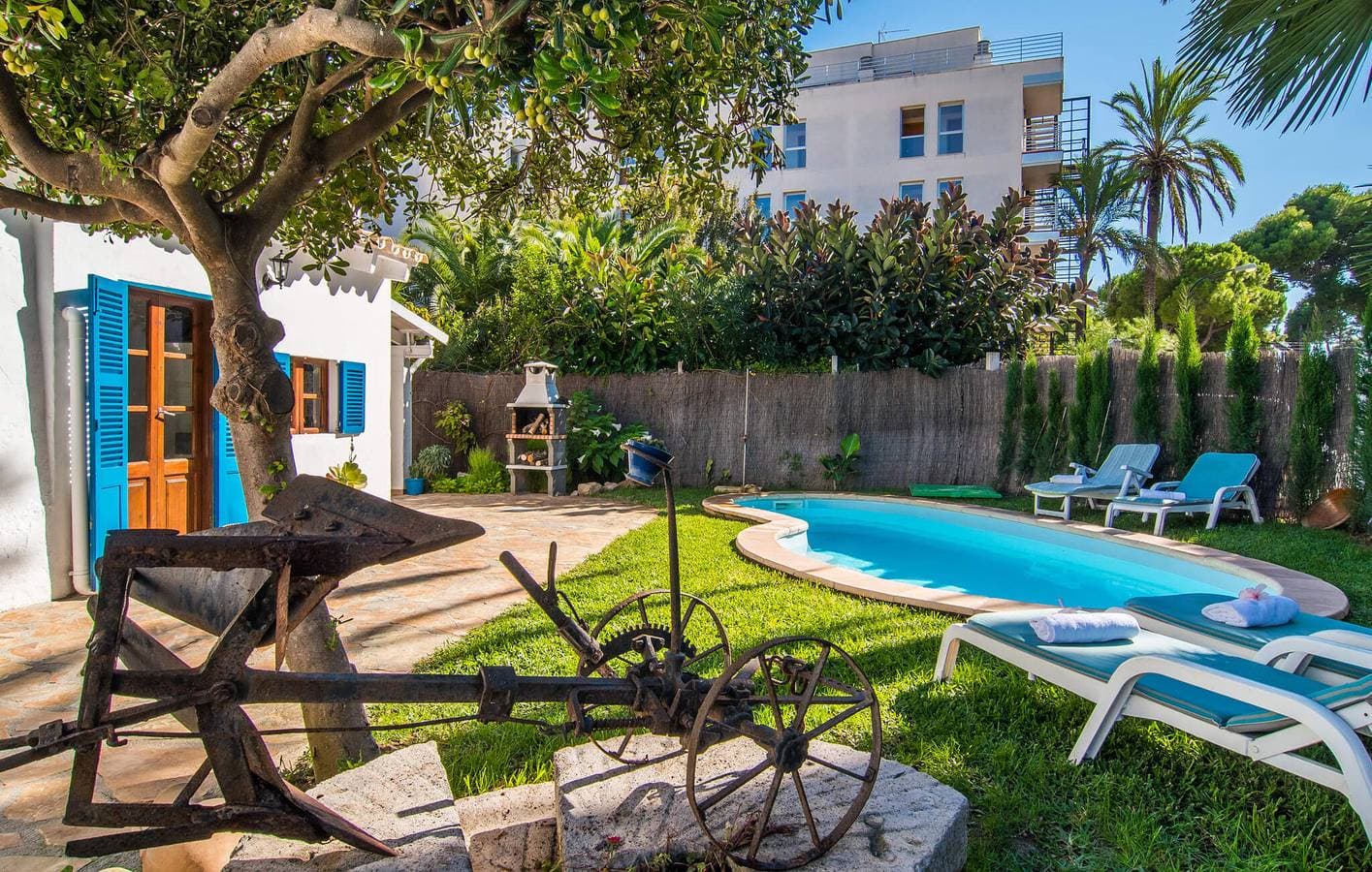 Foto 3 von 36: Appartement am Strand mit Pool und Terrasse, 1,5 km vom Strand entfernt