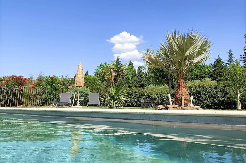Foto 12 von 13: Typischer provenzalischer Ort für 2 Personen: nahe l'Isles/Sorgues, Piscine
