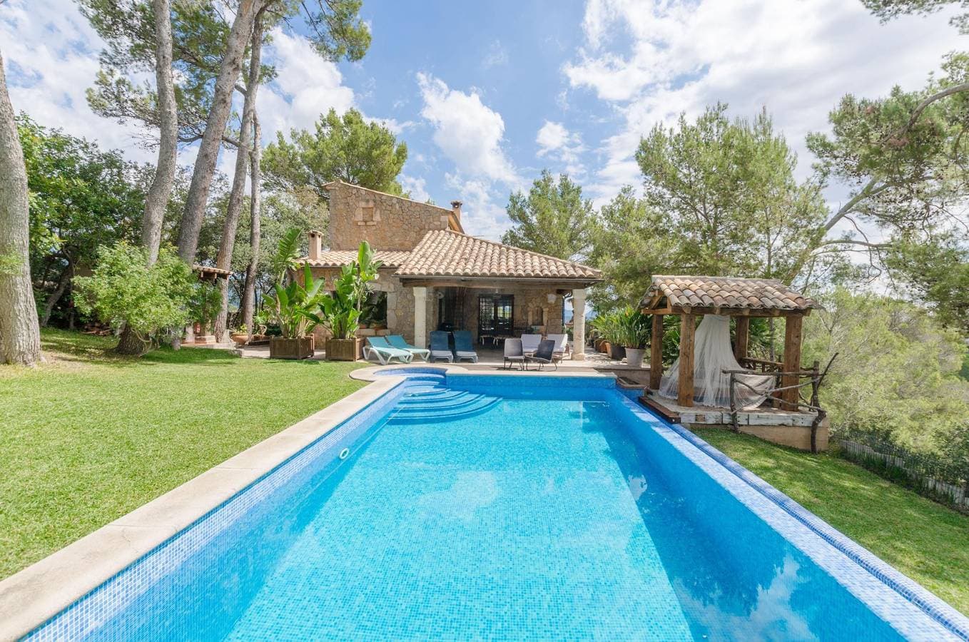 Foto 4 von 60: Son Duri (Cimenteres) - Ferienhaus mit privaten Pool in Inca. WiFi gratis