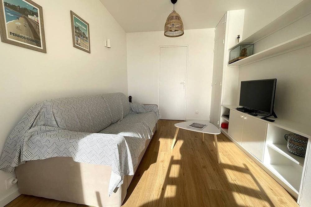 Foto 12 von 25: Wohnung mit Meerblick, strandnah, Terrasse und Parkplatz in Perros-Guirec