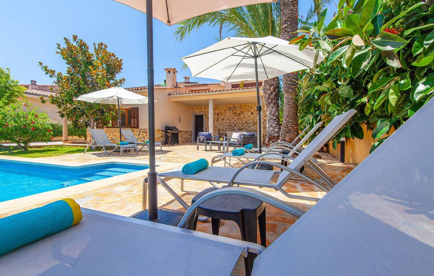 Foto 7 von 37: Rückzugsort am Meer mit Terrasse, Pool und Grill - 2 km zum Strand von Caló d'en Rafalino