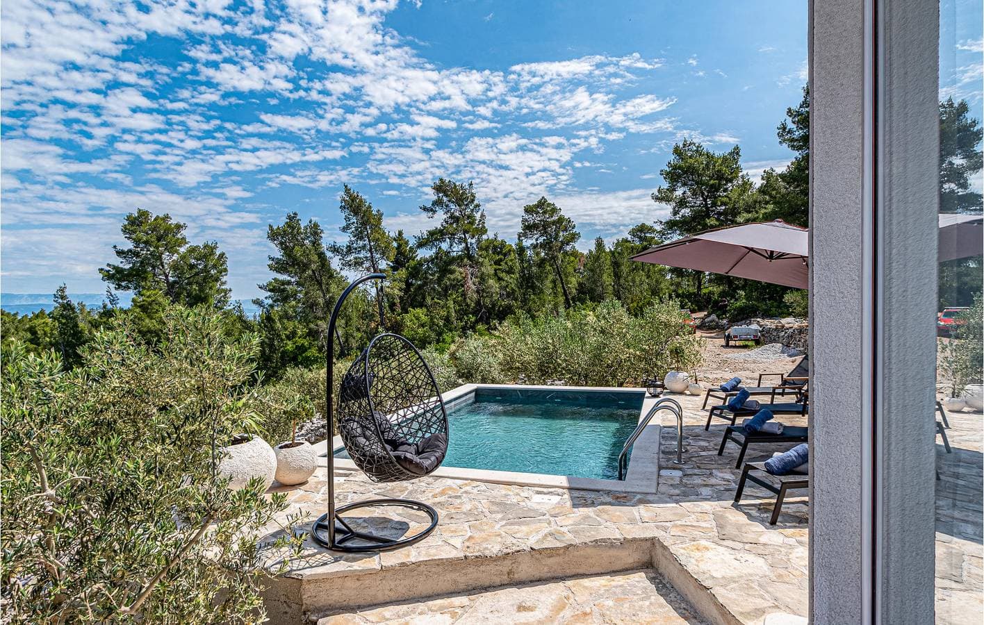 Foto 11 von 39: Gemütliche Ferienwohnung mit Pool und Terrasse, 900 m von der Küste entfernt
