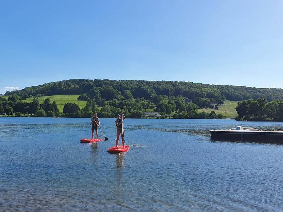 Foto 9 von 11: Camping Du Lac Terre d'Auge - Safarizelt 2 personen - Biwakzelt (nur für Radfahrer)