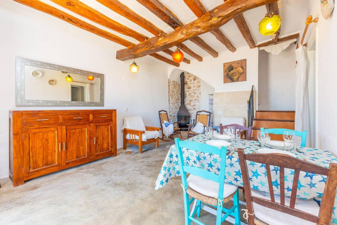 Foto 7 von 24: Cas Padrins (Portopetro) - Malerisches Haus direkt am Meer in Portopetro mit kostenlosem Wifi