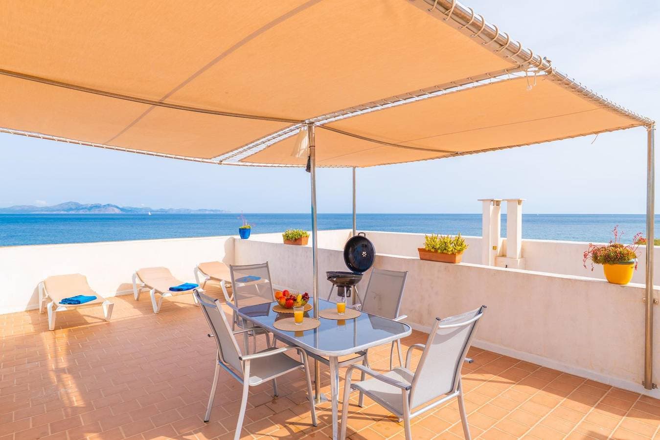 Brisa Marina - Modernes Apartment direkt am Meer in Colònia de Sant Pere – Kostenloses WLAN 1