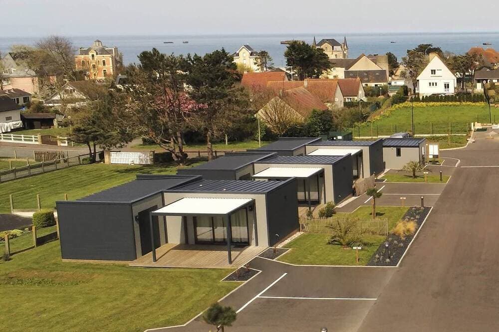 Foto 8 von 25: Residence Belle Plage: Chalet \"Sable Fin“, 300 m vom Gold Beach (Landungsstrand der Normandie) entfernt