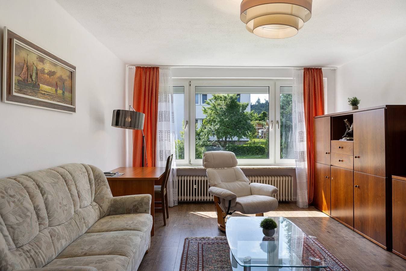 Foto 5 von 29: Ferienwohnung 'Lerchenweg B' mit gemeinsamer Terrasse, gemeinsamem Garten und Wi-Fi