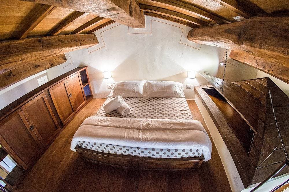 Foto 2 von 13: Vocabolo Monache La Maggiore<br>Großes Loft, Zimmer im Zwischengeschoss, super gemütlich
