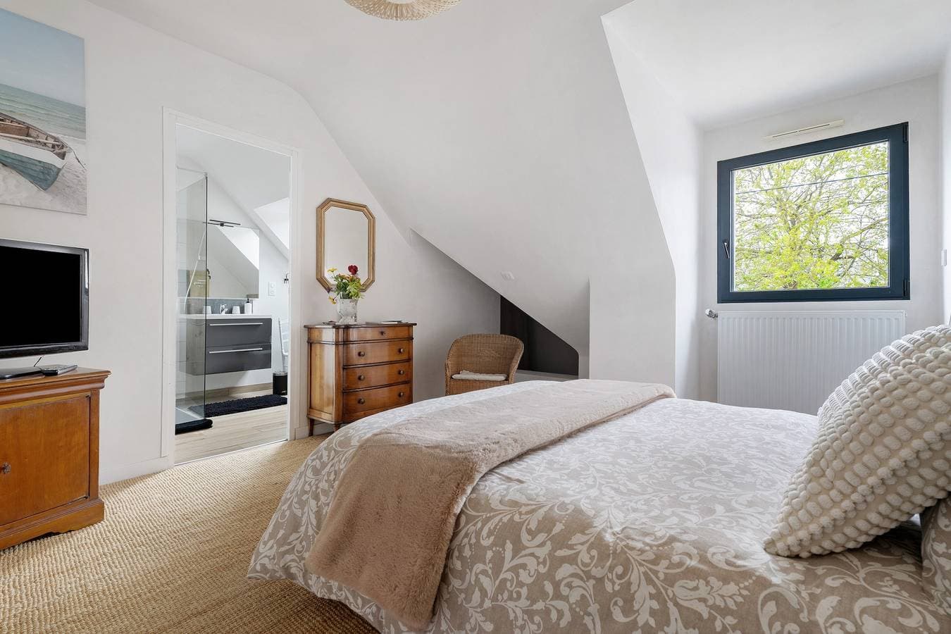 Foto 13 von 23: Bed & Breakfast 'Les Goélands - 1' mit Gemeinschaftsgarten und WLAN
