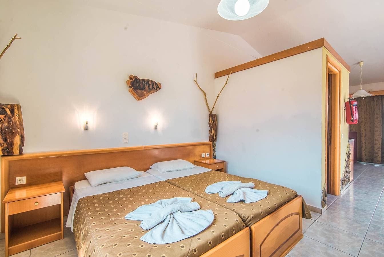 Foto 6 von 20: Studio 'Mirage Arillas Studio Typ A6' mit Meerblick, Pool & WLAN