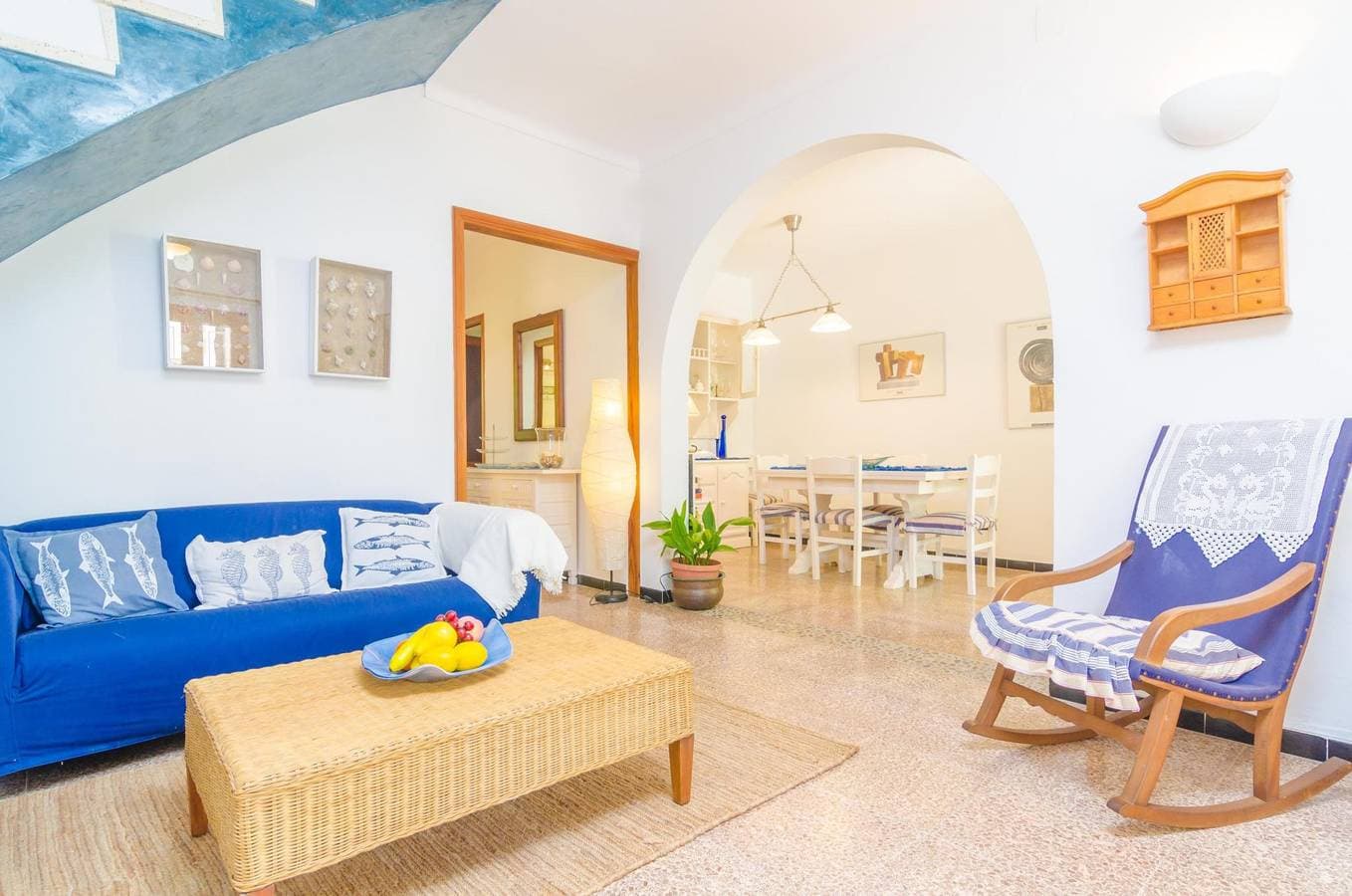 Foto 11 von 34: Penya - Ferienhaus mit Privatgarten in S'Illot. WiFi gratis