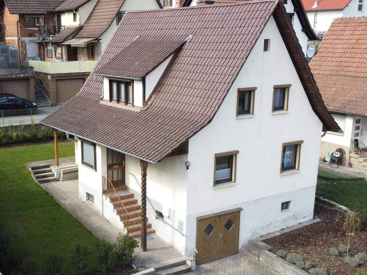 Foto 13 von 19: Ferienhaus 'Im Weindorf -4 Erw 2 Ki-' mit Bergblick, privater Terrasse und Wi-Fi