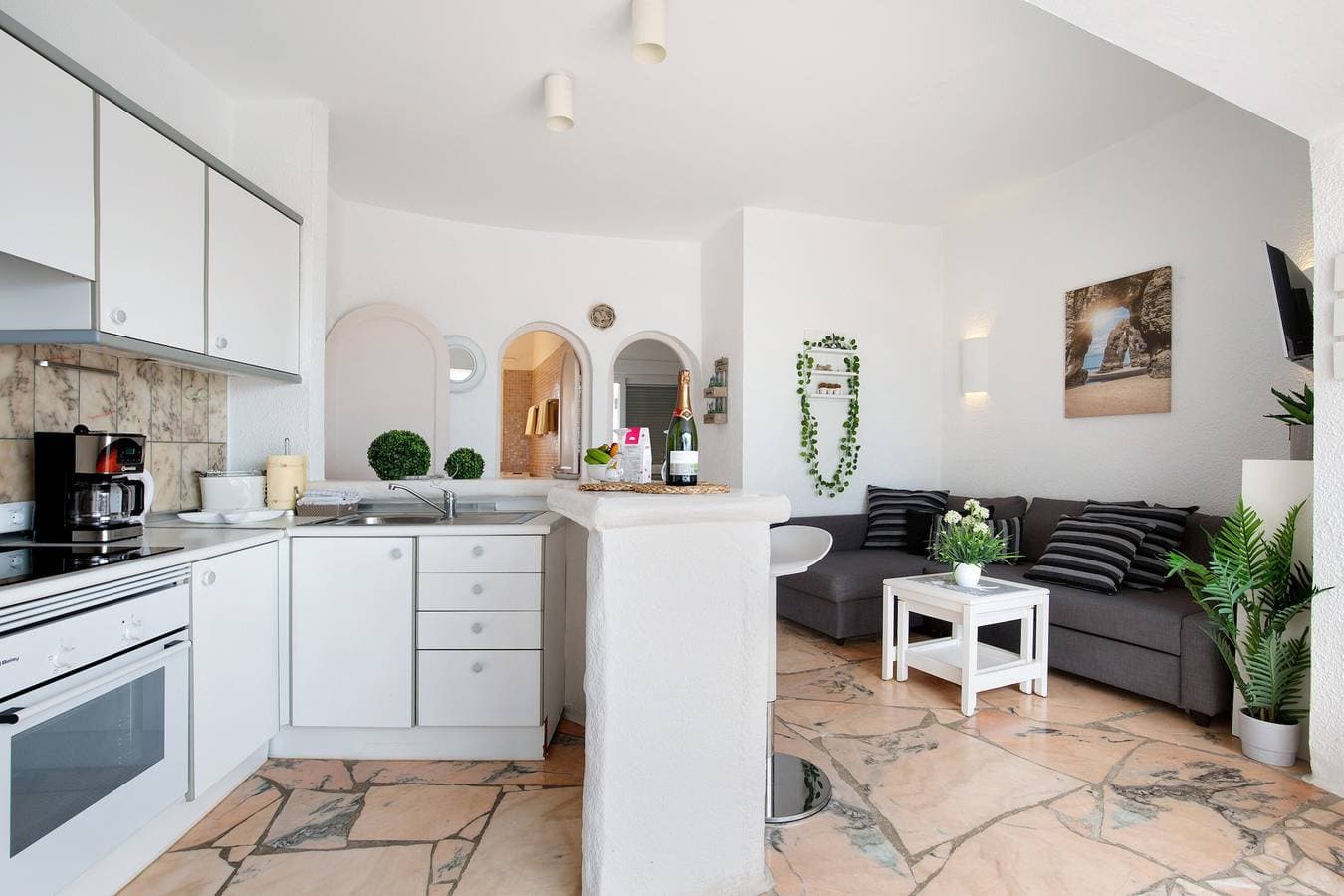 Foto 9 von 23: Ferienhaus "Casa Campana" mit Meerblick, Terrassen & WLAN