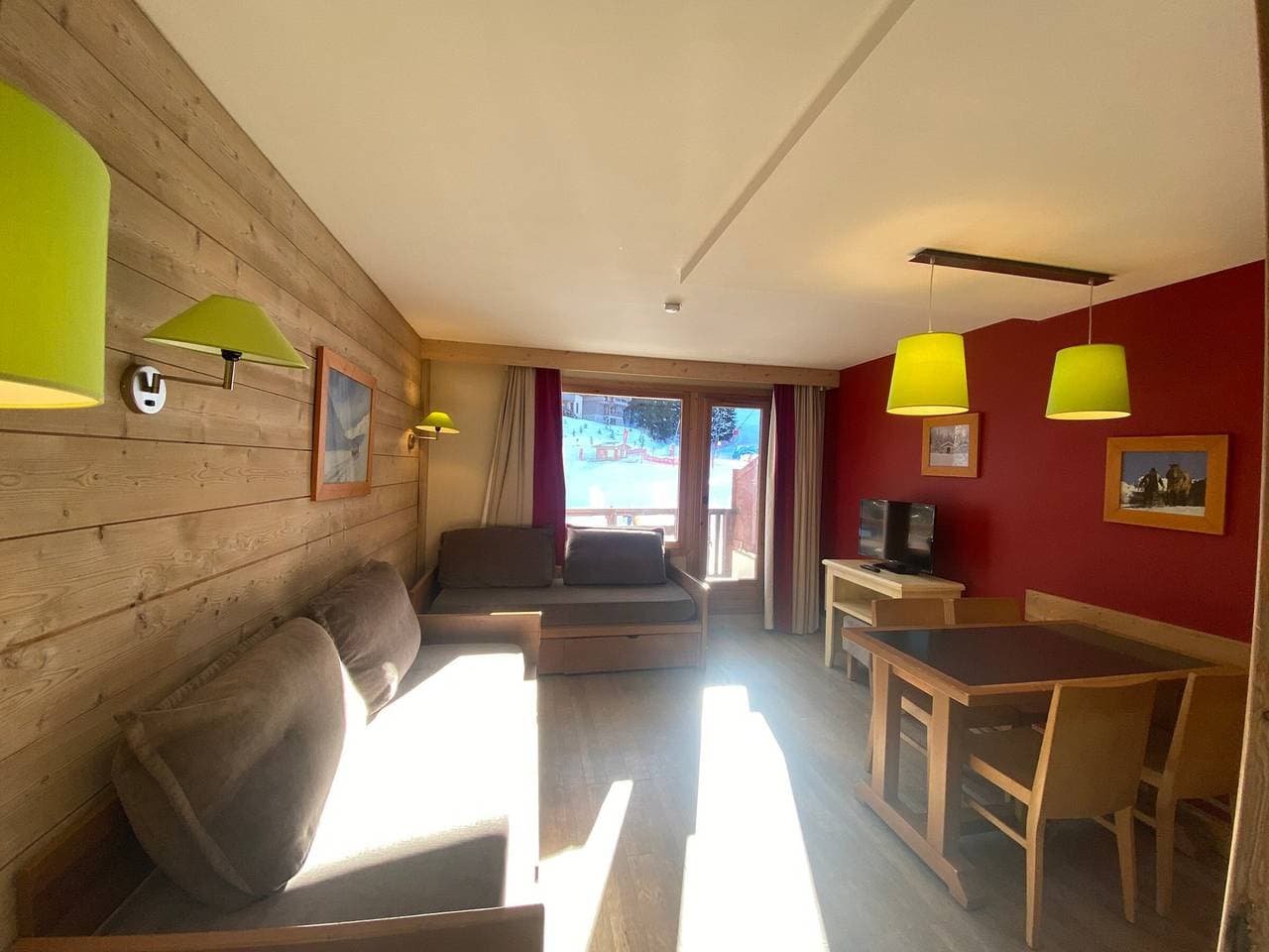 Foto 11 von 12: Ski-in/Ski-out Wohnung mit Parkplatz in La Tania