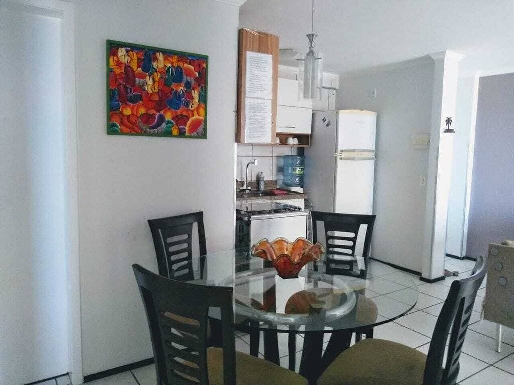 Excellent fit 2 bedrooms fully furnished, cable TV, sea view from the balcony 1