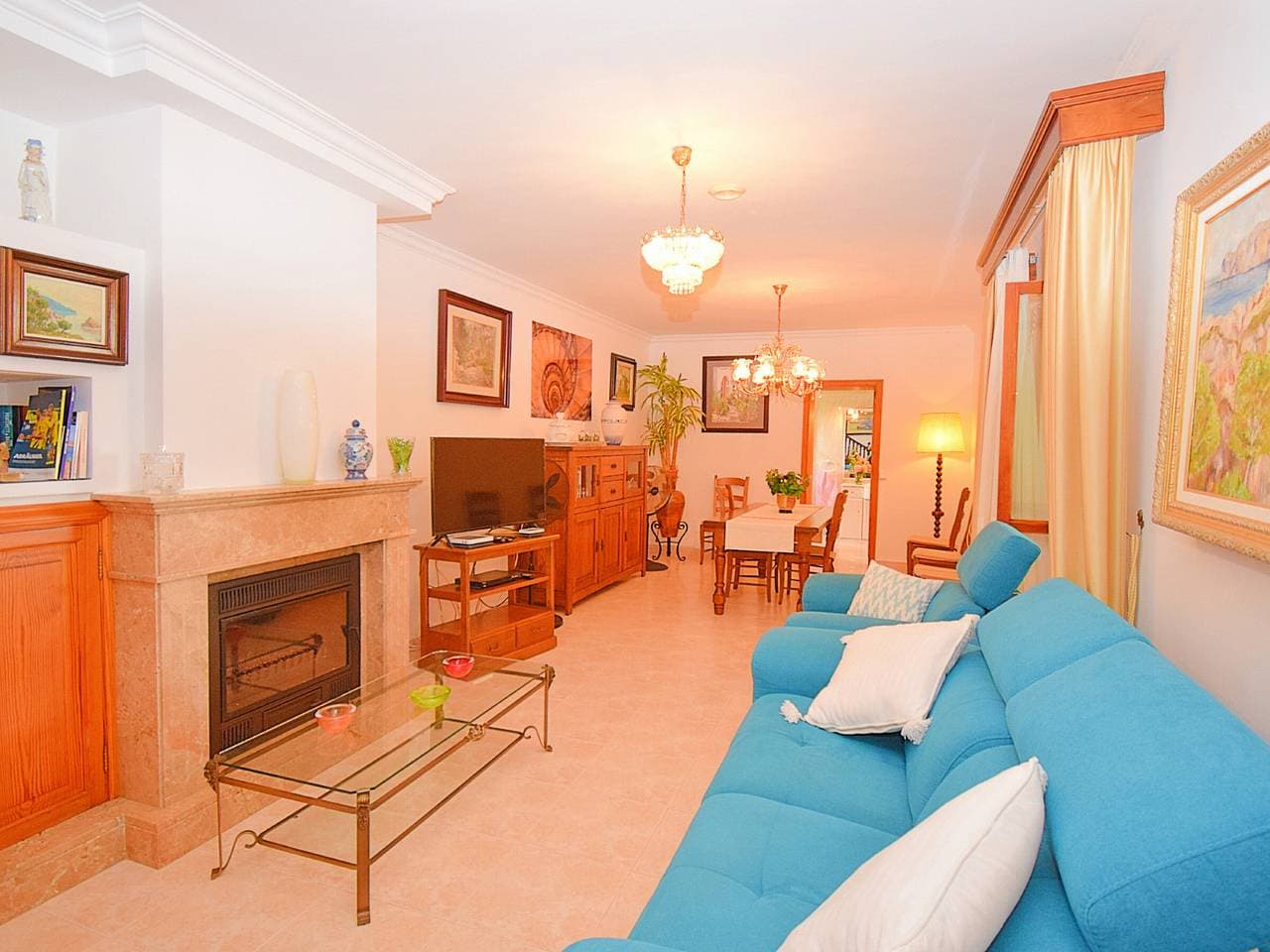 Foto 8 von 33: Charmantes Ferienhaus für 6 Personen in Campanet mit privatem Pool