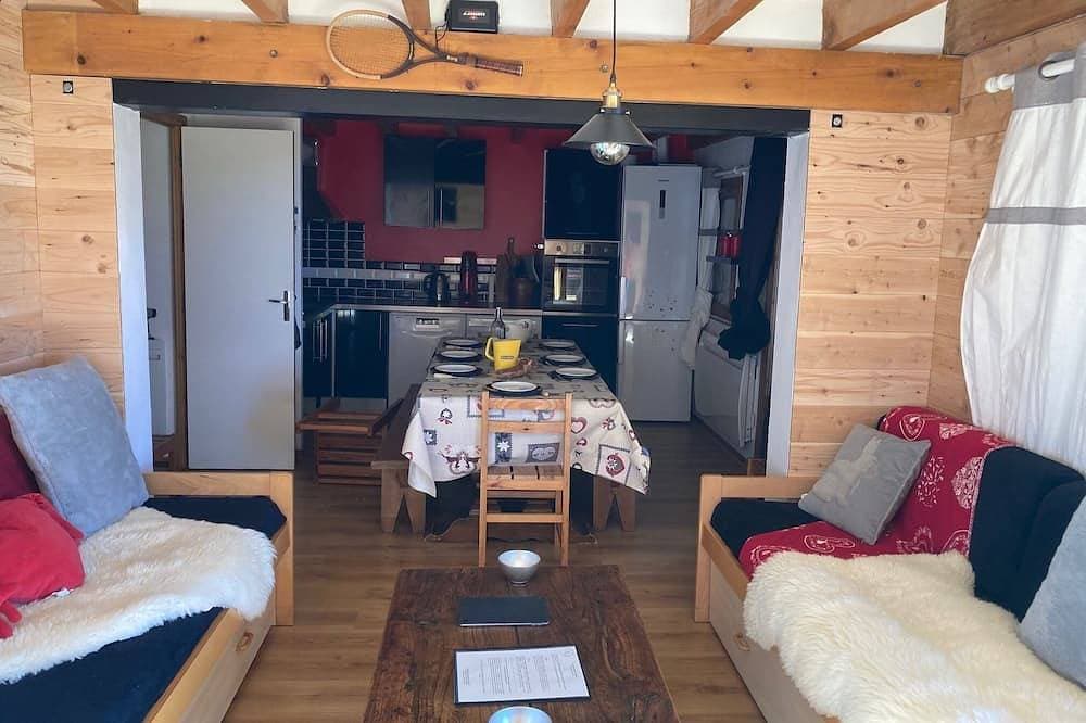 Foto 6 von 6: 4 Chambres: 85 m2 + 35 m2 de Terrasse sur les Pistes: de 8 a 12 Personnes