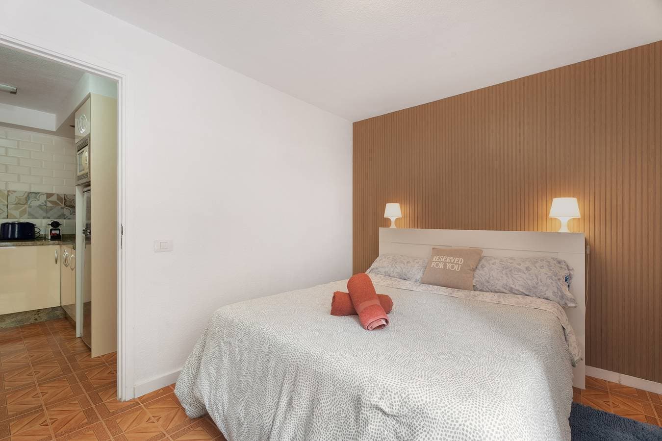 Foto 13 von 27: Ferienwohnung "Martianez con Wifi" mit Bergblick, Gemeinschaftspool und WLAN