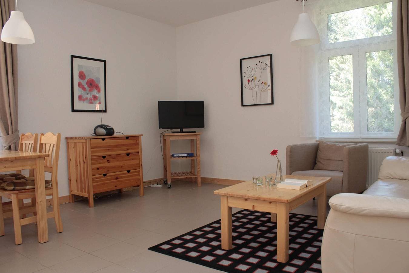 Foto 2 von 12: Ferienwohnung Forsthaus am Brocken, 40 qm, 1 Schlafzimmer F2