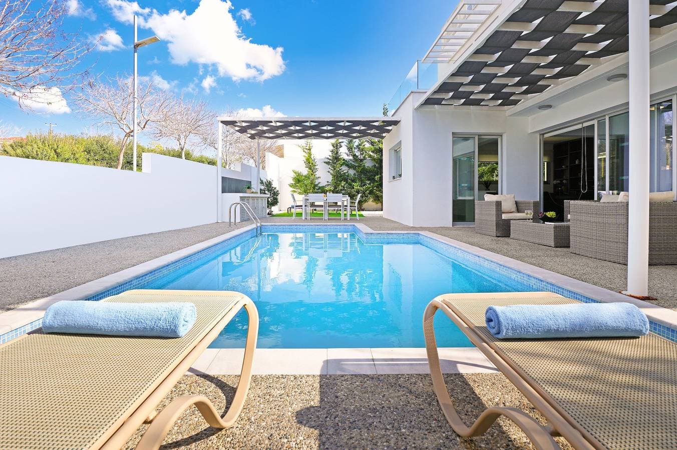 Foto 2 von 34: Villa für 7 Personen mit Ausblick