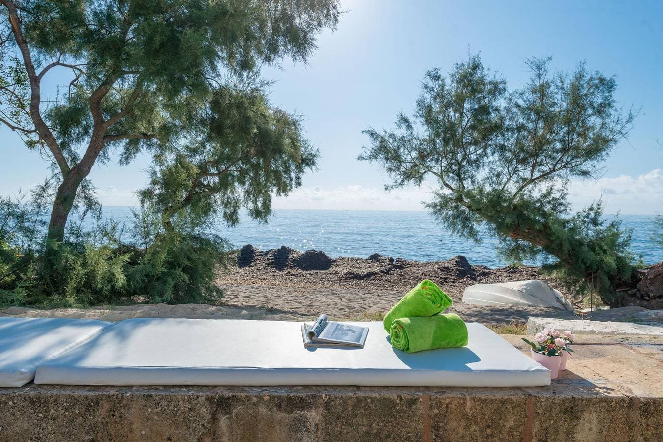 Foto 7 von 41: Port Nou Ca Na Cati - Ferienhaus mit Meerblick in Cala Bona. WiFi gratis