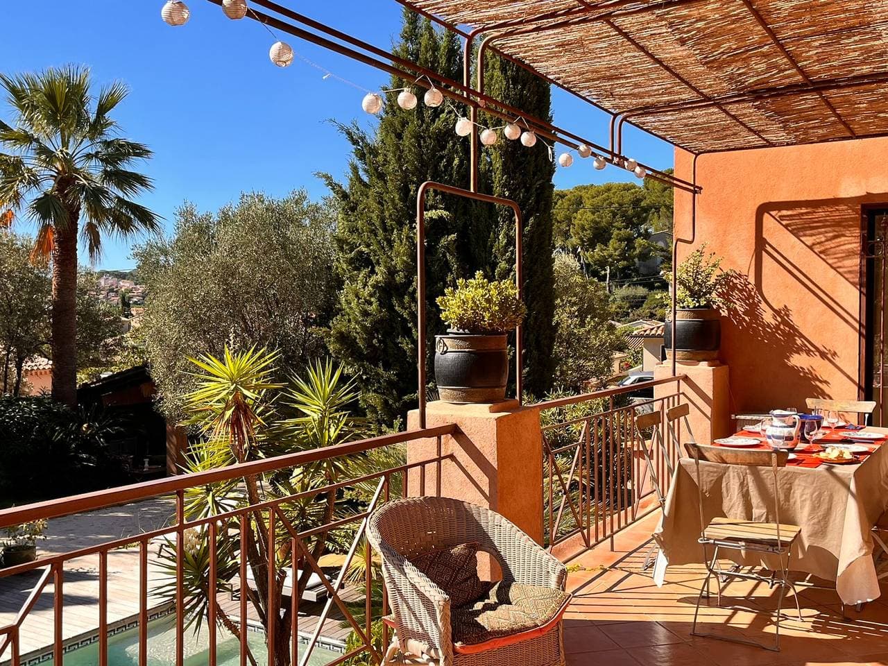 Foto 11 von 22: Geräumige Villa in Carqueiranne für 10 Pers, nahe am Meer