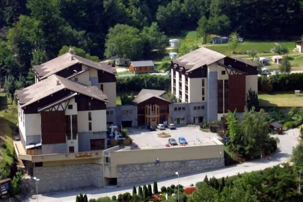 Foto 7 von 8: 3te Etage, balkon, fernseher, schließfach für die skier, 28m², Brides Les Bains