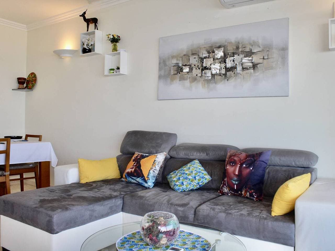 Foto 10 von 26: 3-Zimmer-Wohnung mit Terrasse, 4 Betten, Klimaanlage, Villeneuve-Loubet Strand