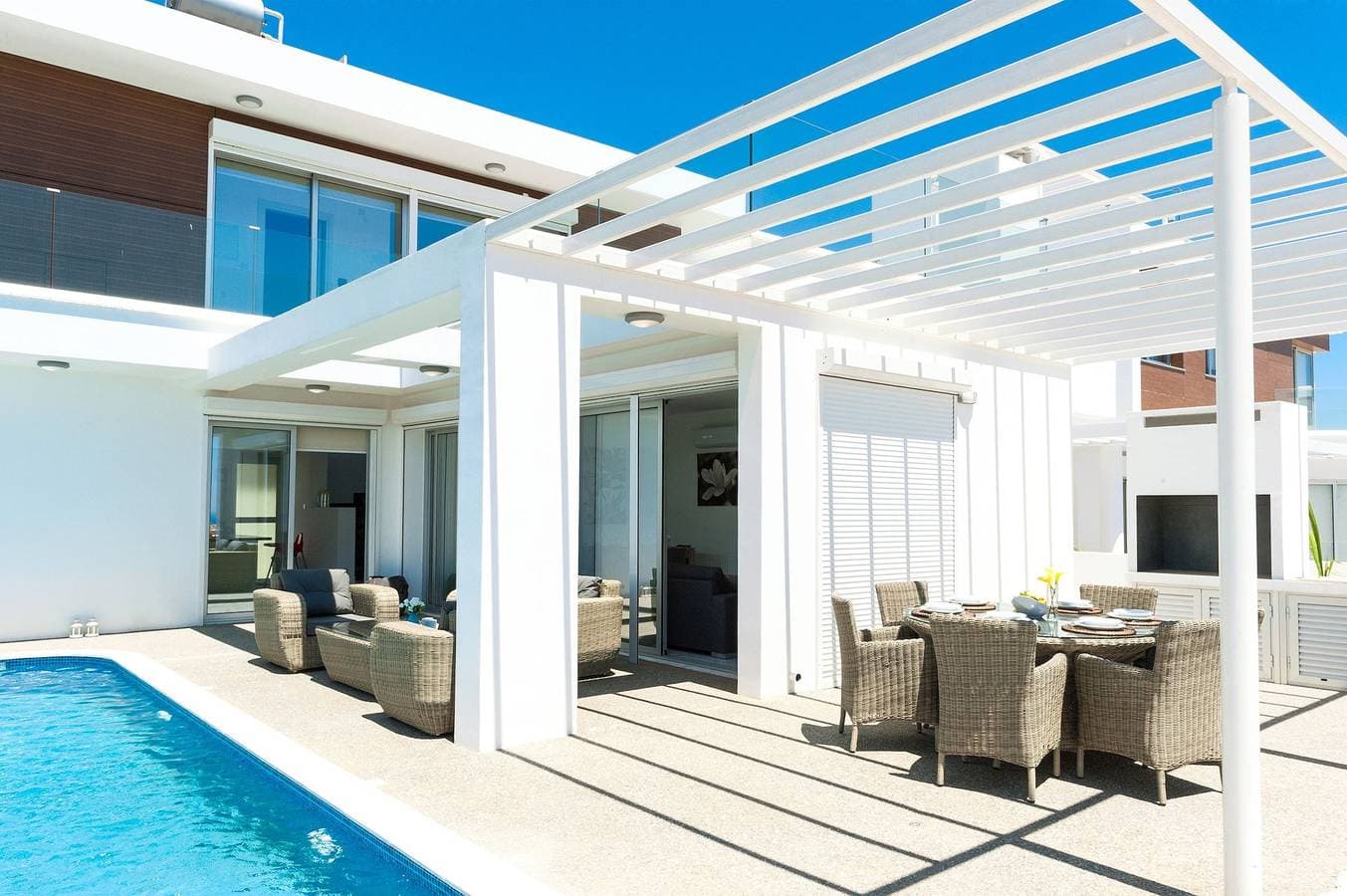 Foto 6 von 32: Villa für 7 Personen mit Pool