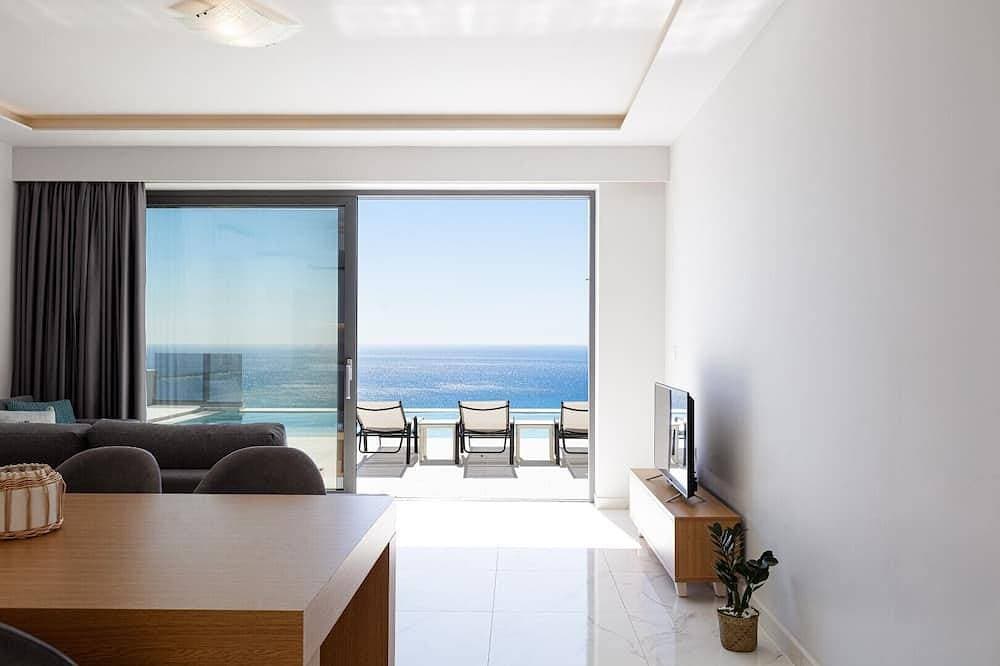 Foto 11 von 30: Infinity pool★Seaview★New villa in Falasarna bay