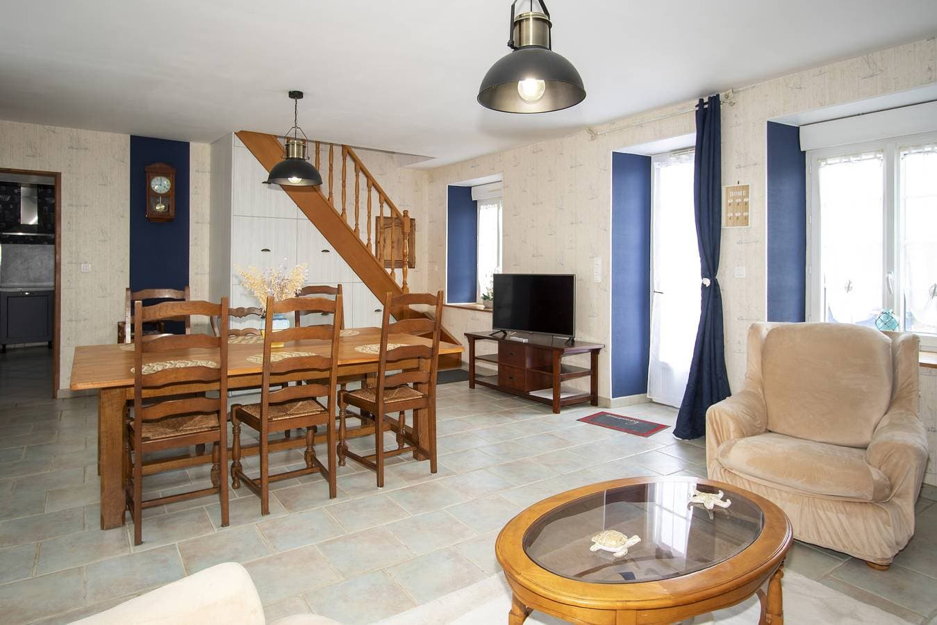 Foto 5 von 28: Ferienhaus 'Maison En Bord De Mer' mit gemeinsamer Terrasse, privatem Garten & WLAN