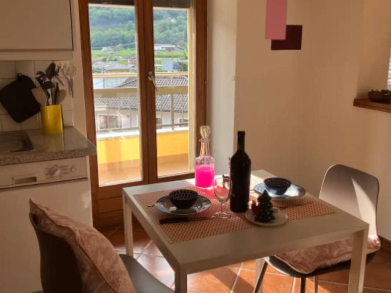 Wohnung mit Bergblick 1