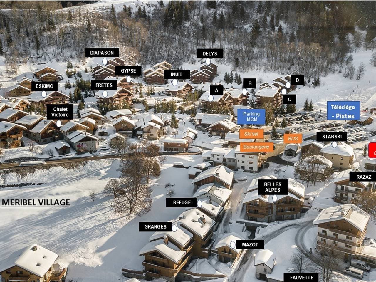 Foto 4 von 17: Duplex direkt an der Piste mit Pool und Haustiere erlaubt