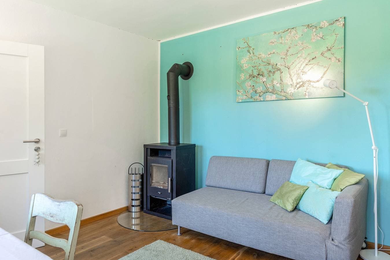 Foto 5 von 34: Ferienwohnung 'Der Flusshof, Scheunenwohnung' mit gemeinsamer Terrasse, gemeinsamem Garten und Wi-Fi