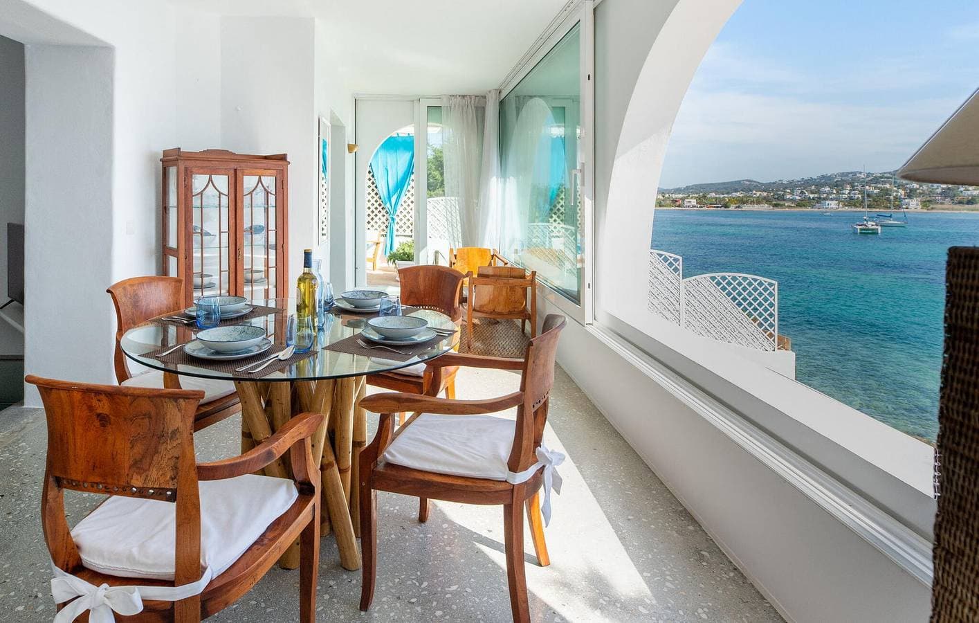 Foto 8 von 26: Appartement mit Meerblick, AC, Parkplatz und Terrasse - 2km bis Platja Los Molinos