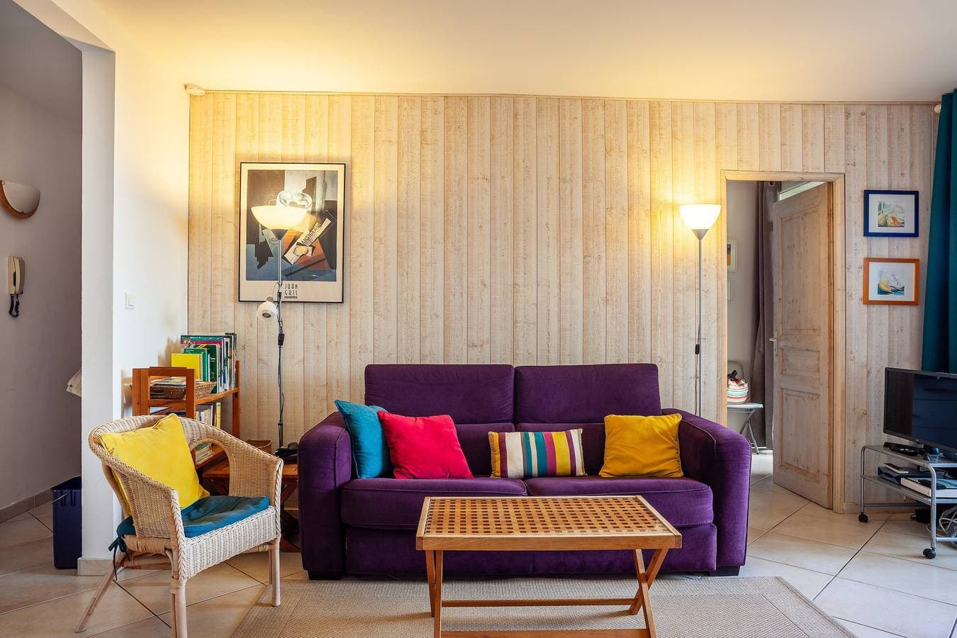 Foto 8 von 22: Appartement „Vue Mer Dans Belle Résidence“ mit Meerblick, Gemeinschaftspool und WLAN