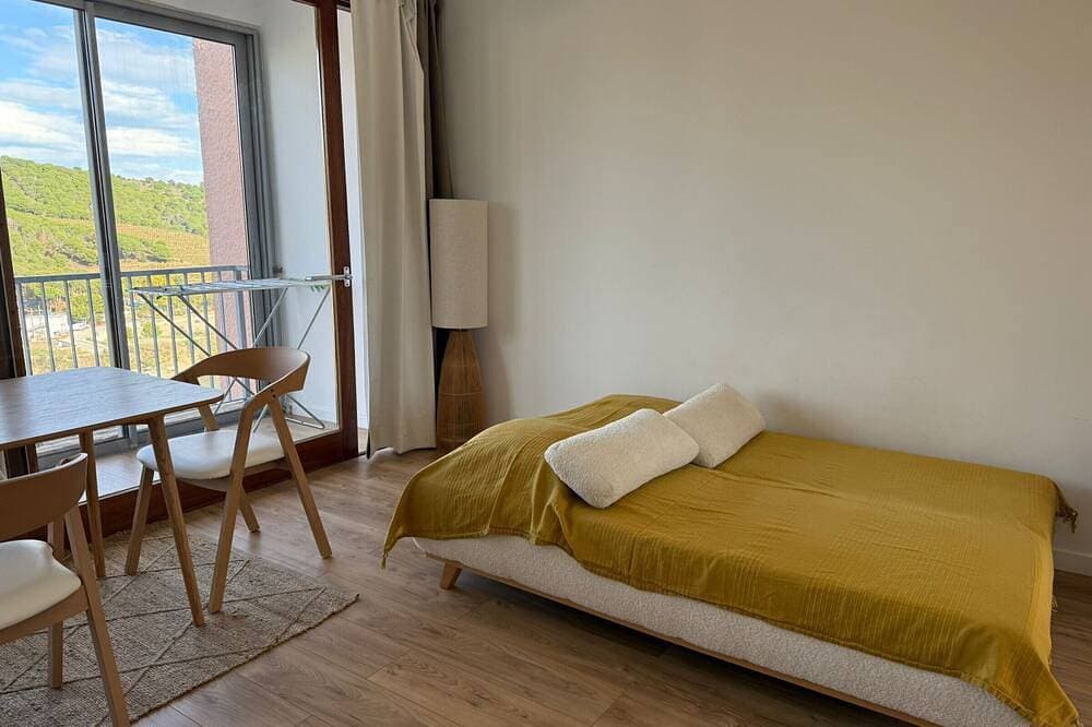 Foto 3 von 25: Komfortables Studio mit Meerblick, Loggia, Haustiere erlaubt und privater Parkplatz