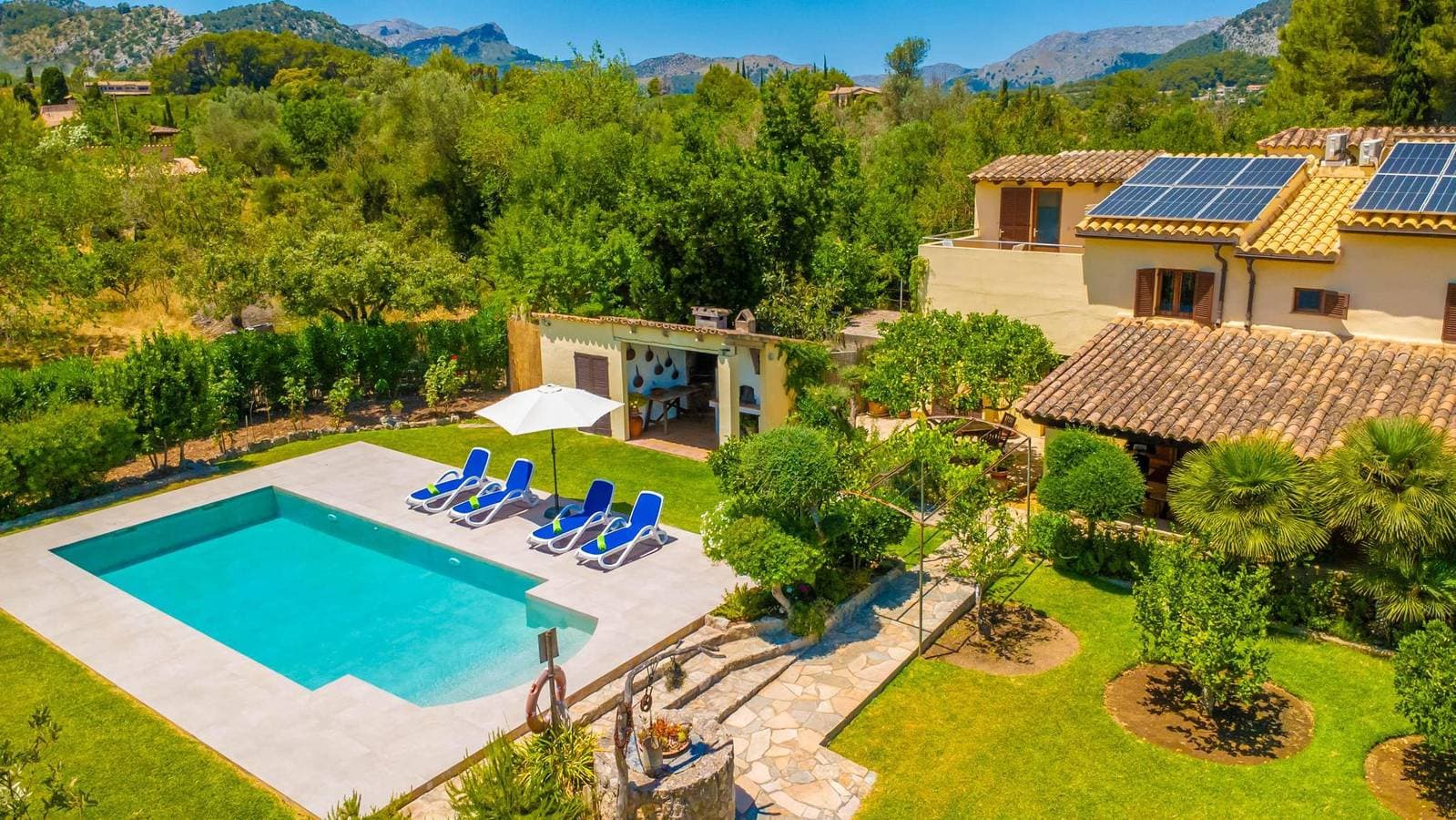 Foto 5 von 40: Marina (Pollença) - Charmantes Landhaus mit privatem Schwimmbad und gratis W-Lan.